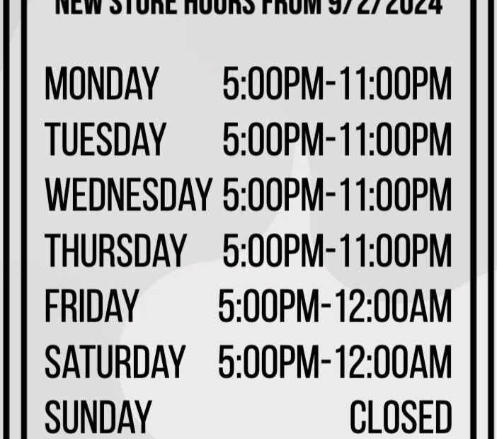 New Business Hours